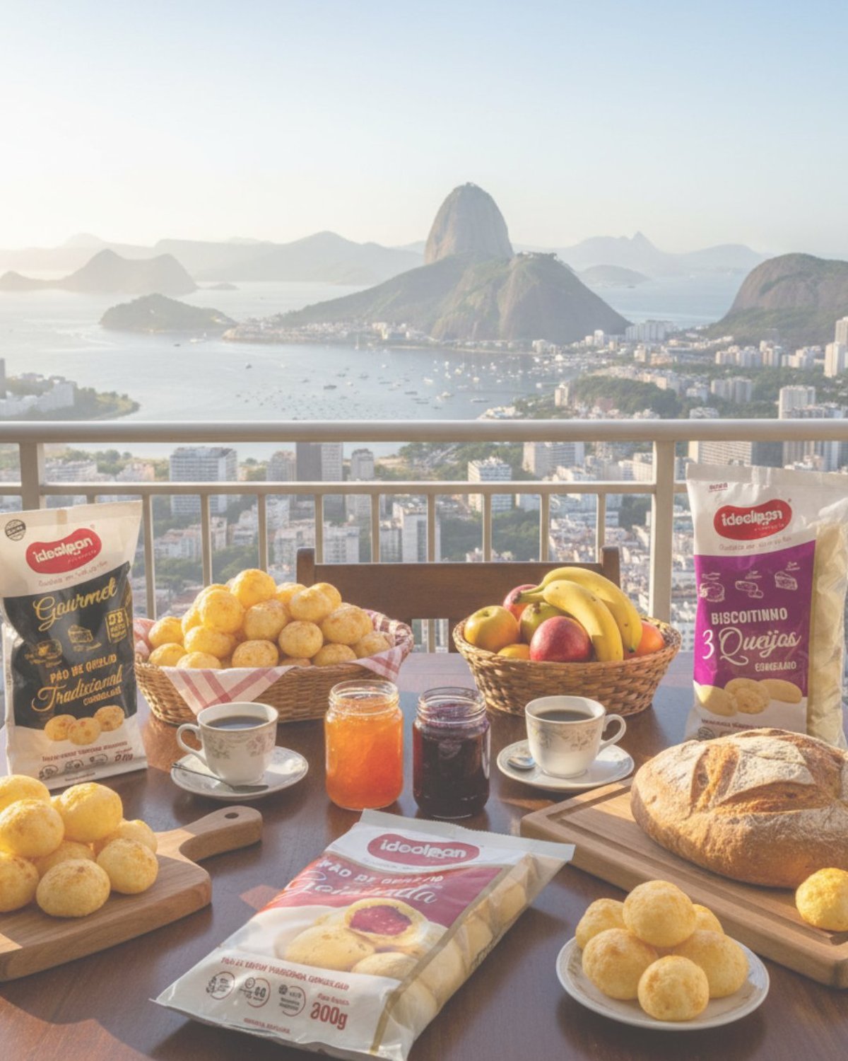 Pão de queijo para hotel café da manhã RJ e Região dos Lagos Búzios Cabo Frio