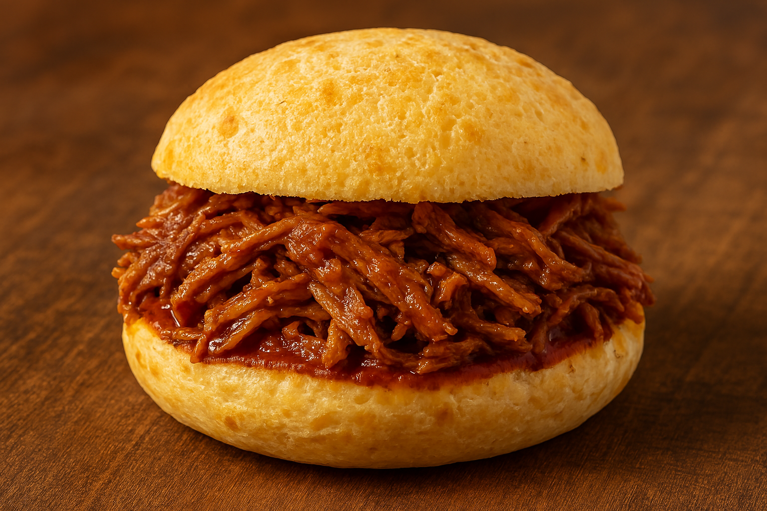 Sanduíche de pernil com pão de queijo Minêro Idealpan